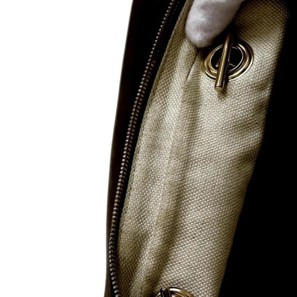 Gucci Shoulder Bag Soho Chain Interlocking Brown - Picture 10 of 11